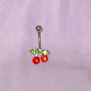 Cherry belly ring